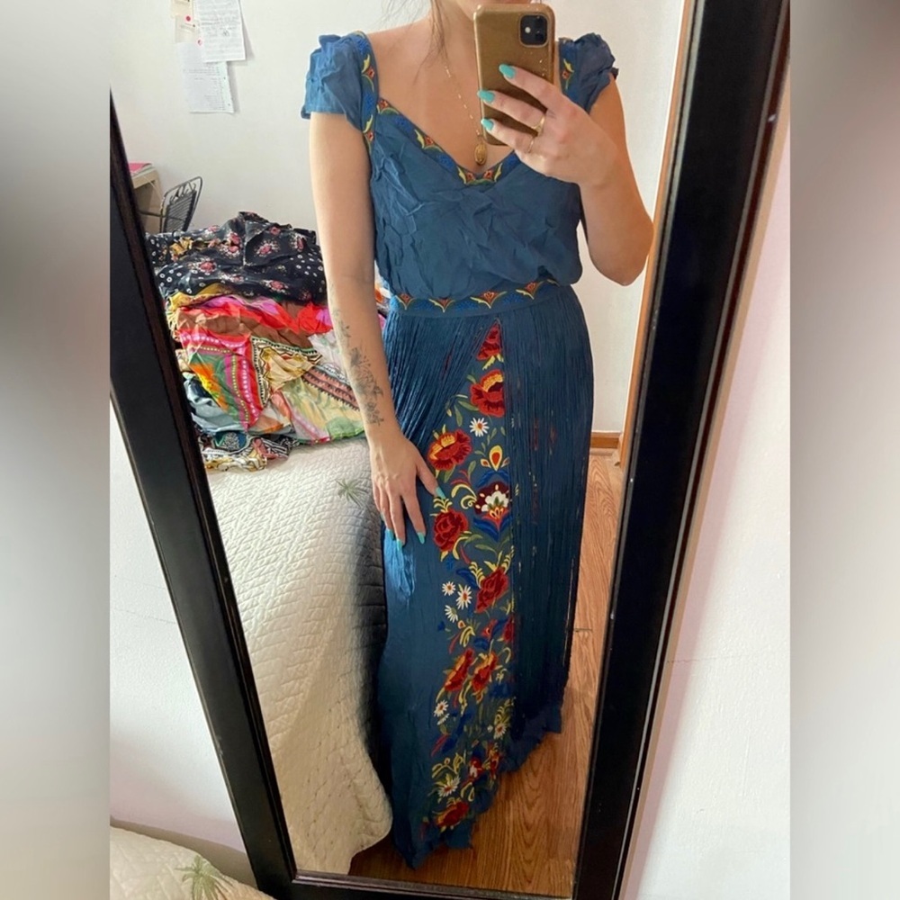 NWT FARM RIO ANTROPOLOGIE MAXI DRESS